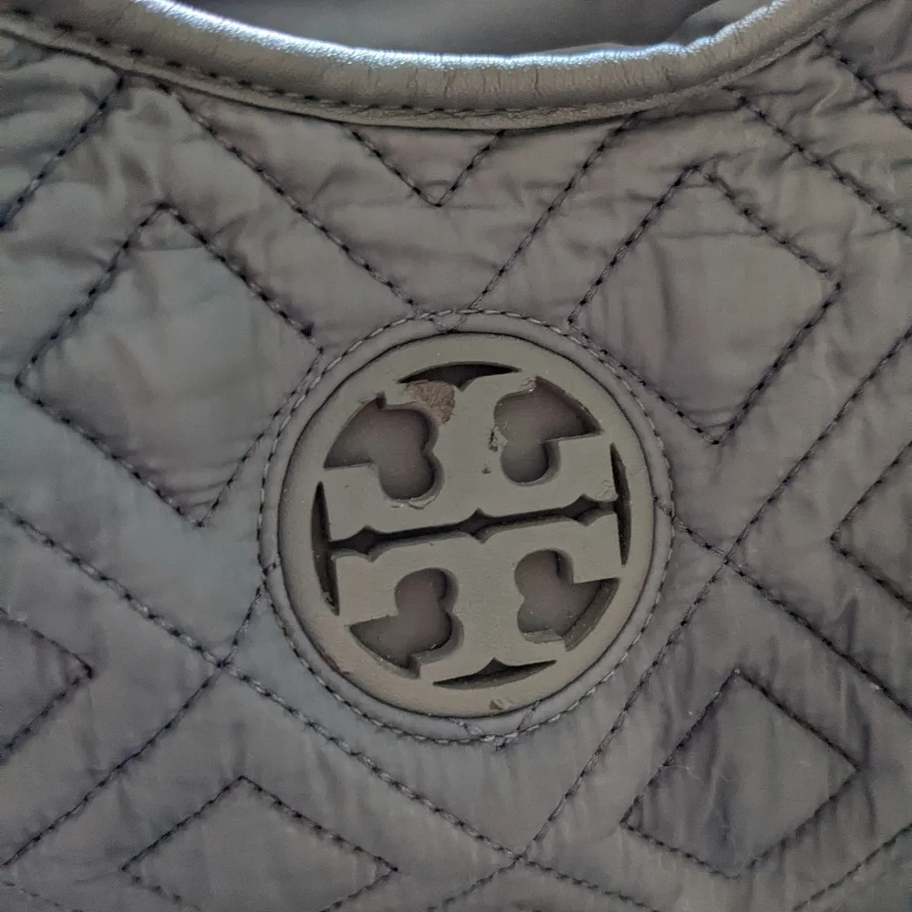 Tory Burch Quilted Diaper Bag.